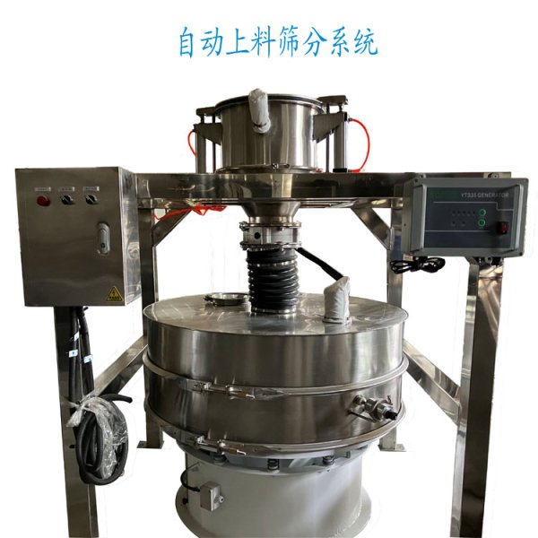 噸包粉料自動上料篩分一體機