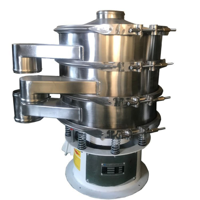 直徑600mm振動篩 圓形篩分機 三層旋振篩